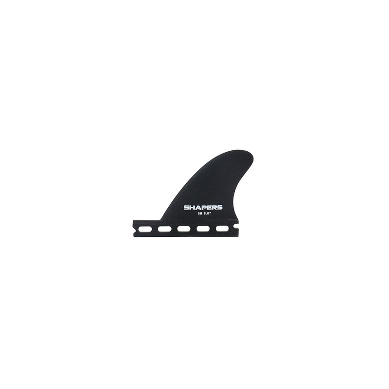 Shapers / Fiberglass Single Tab Longboard Side Bite Fin