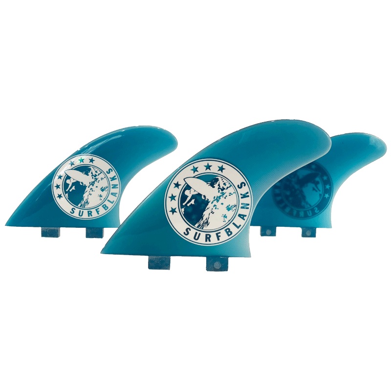 5" Surfblanks MF Thruster Set FCS