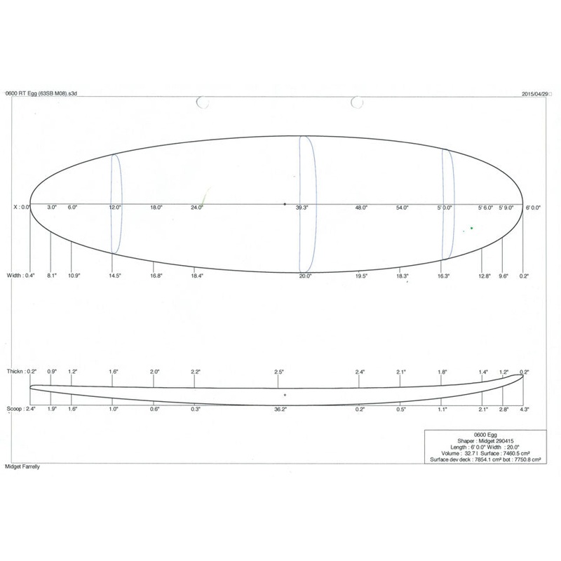 6'0" Egg Round Tail