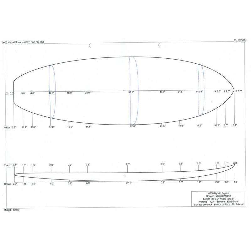 6'0" Hybrid Square