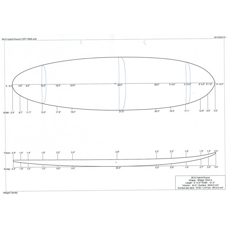 6'10" Hybrid Round