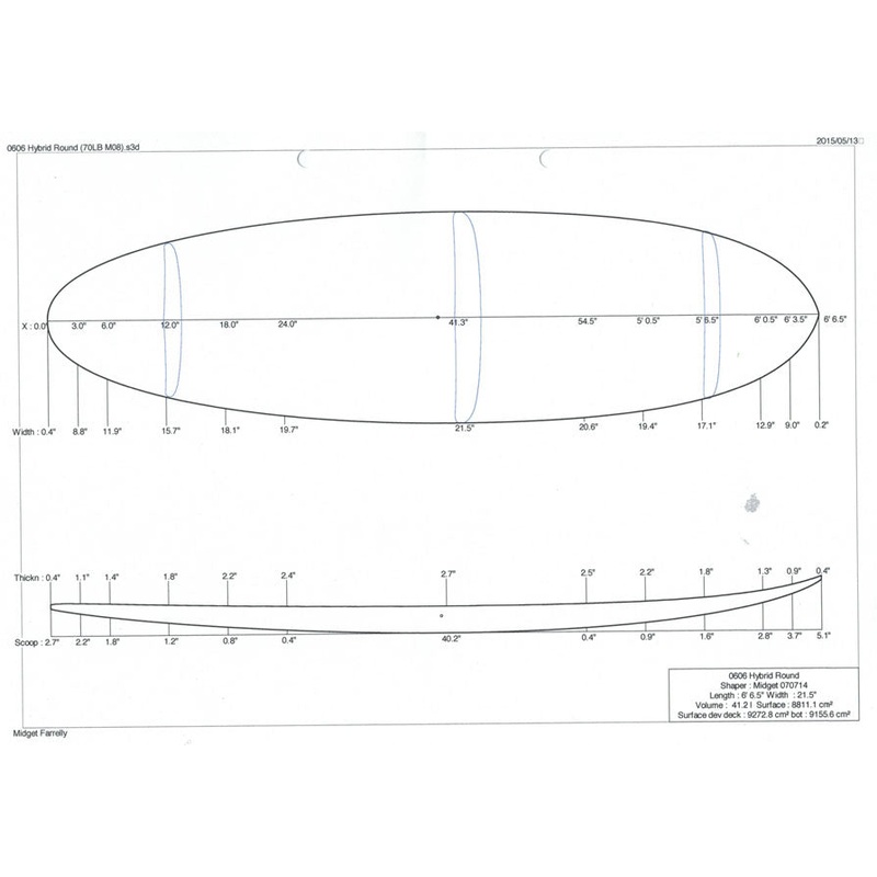 6'6" Hybrid Round