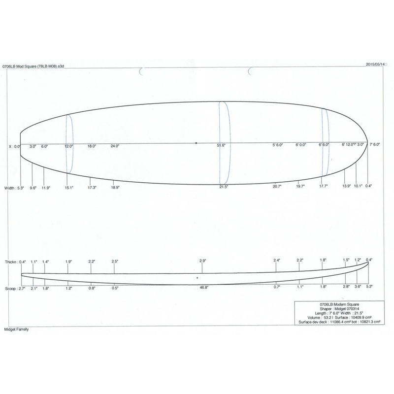7'6"LB Mordern Square