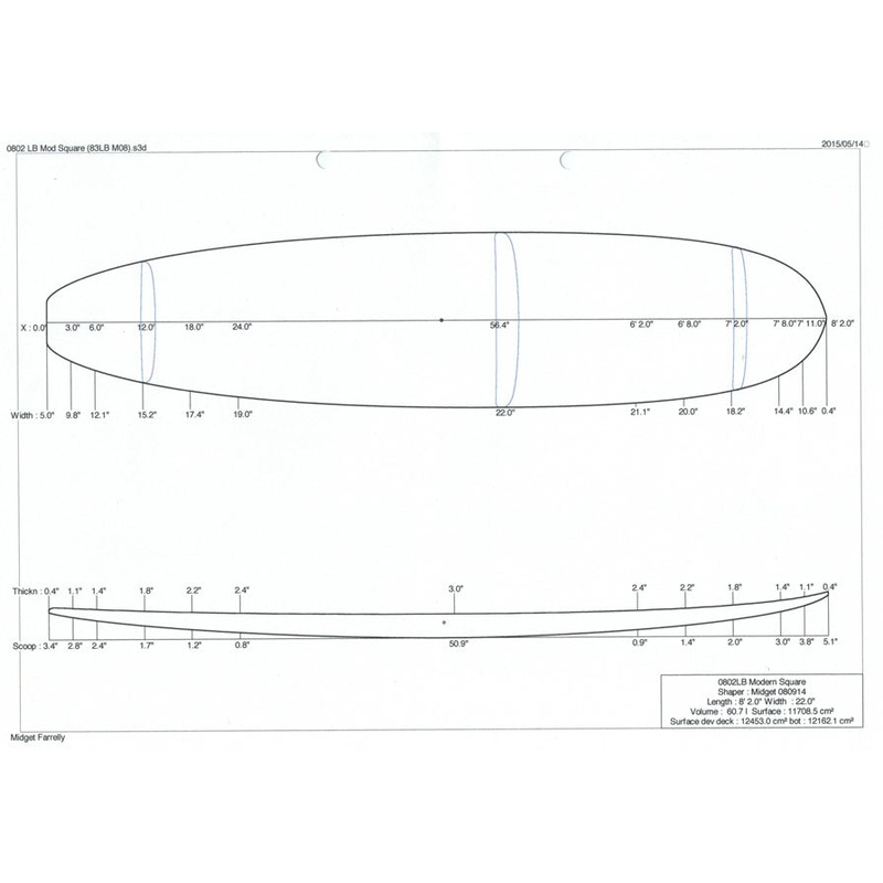 8'2"LB Modern Square
