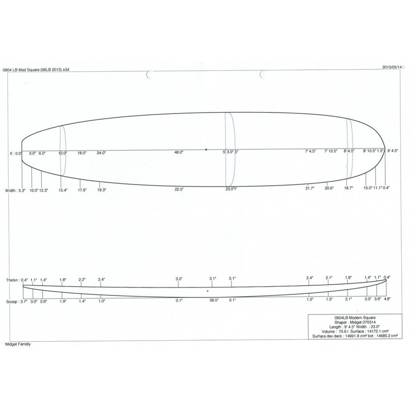 9'4"LB Modern Square