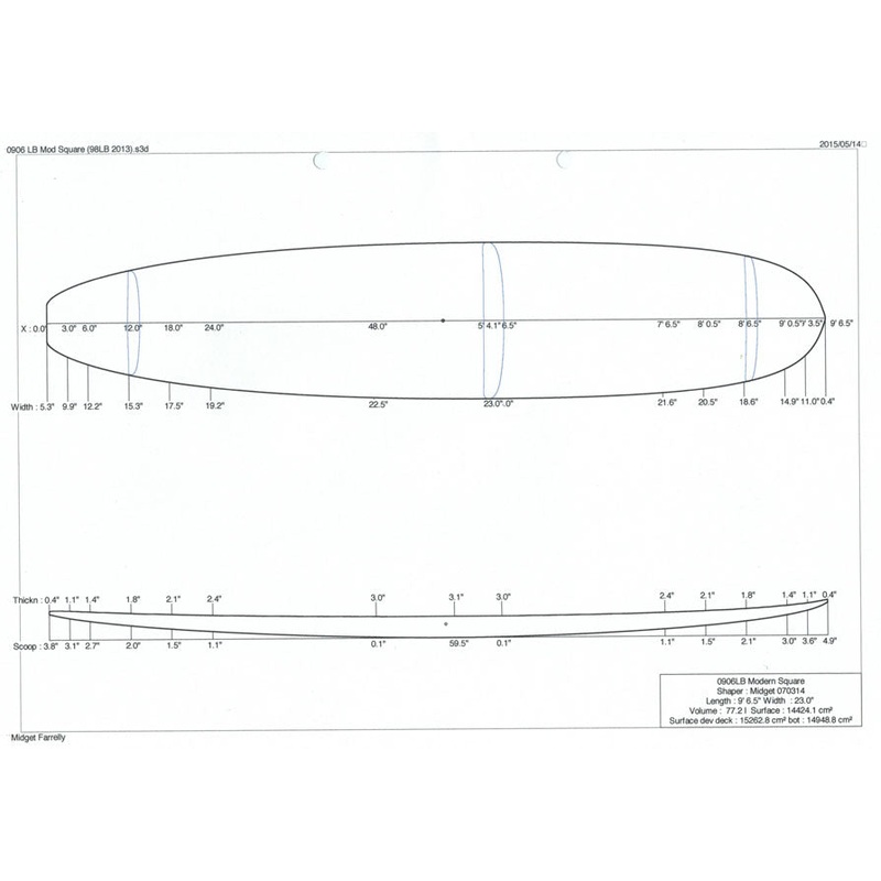 9'6"LB Modern Square