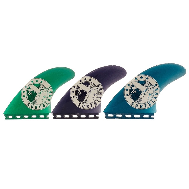 4" Surfblanks MF Thruster Set
