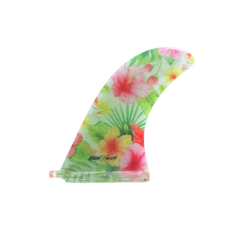 9.75" Log Noserider Fin Floral