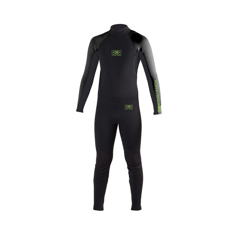 Ocean and Earth 4/3 Boy's Wetsuit  - Surf School - Back Zip