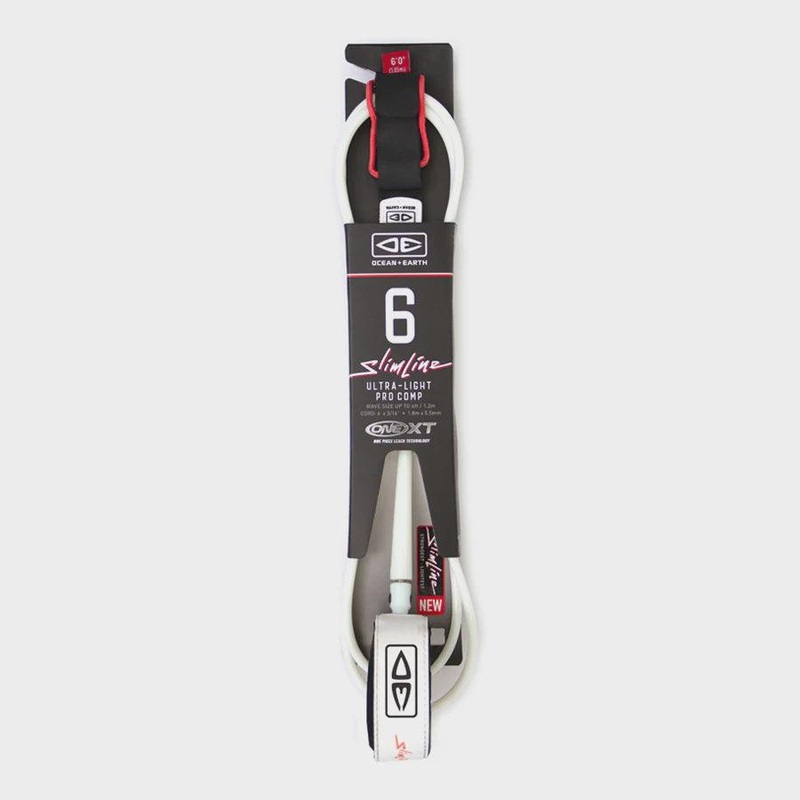 Ocean and Earth Leash 6' Slim Line Pro ONE XT
