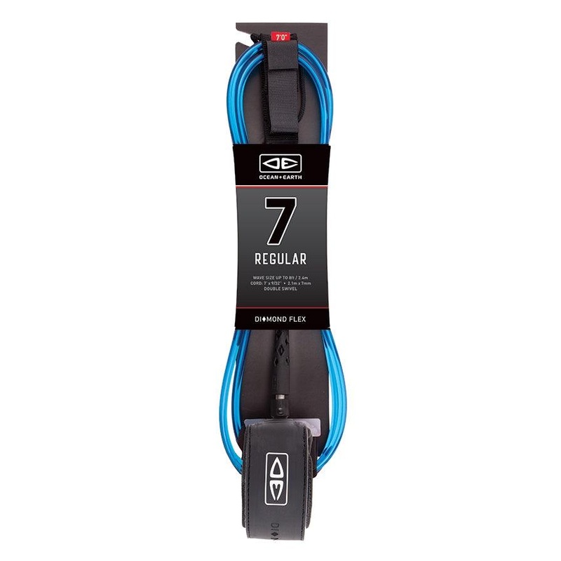 Ocean and Earth Leash 7' 7mm Regular