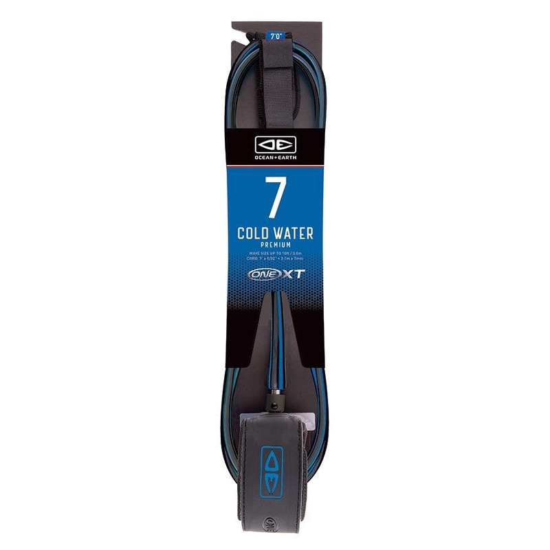 Ocean and Earth Leash 7' Cold Water ONE XT