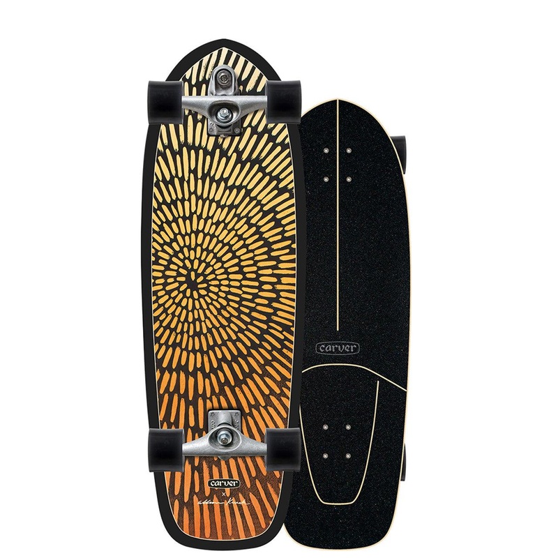 Skateboard Carver 31.25 Supernova C7