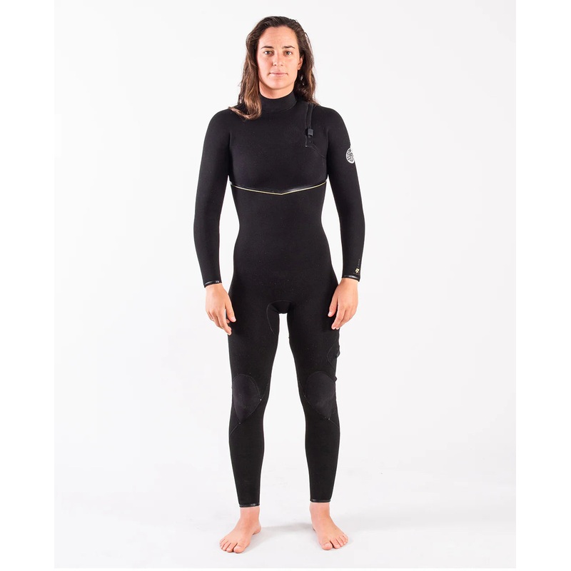 Wetsuit Rip Curl E Bomb 4/3 Zip Free Steamer Women's Wetsuit