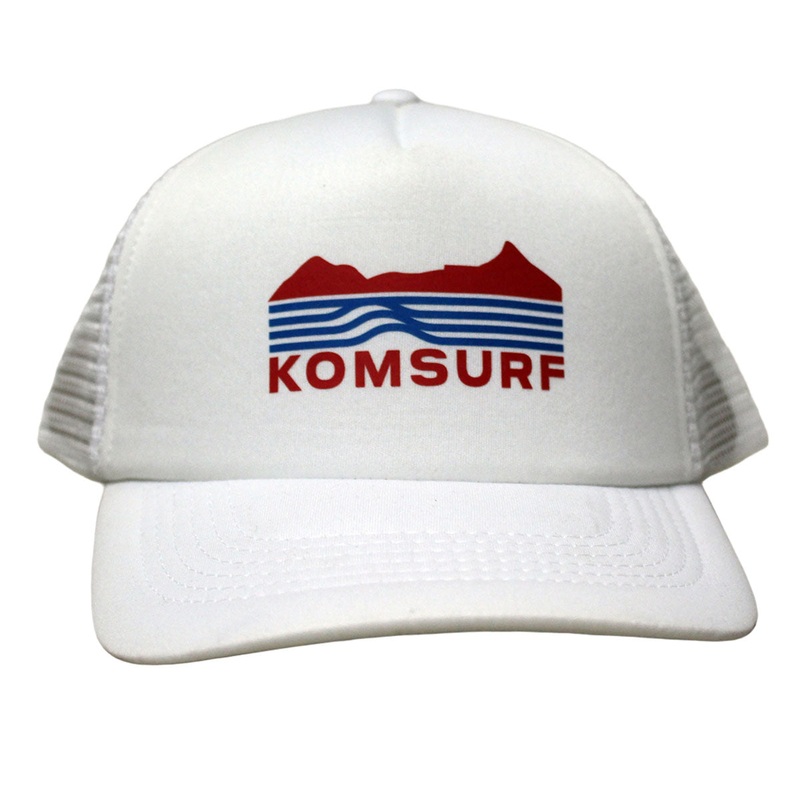 Classic Trucker Cap - Sentinel Skyline White Red
