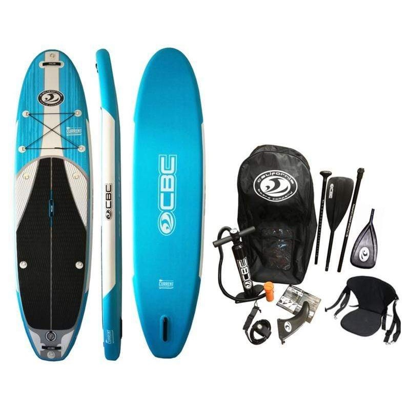 CBC 11' Current Crossover Inflatable SUP-Yak Paddleboard Package with Seat & Paddle