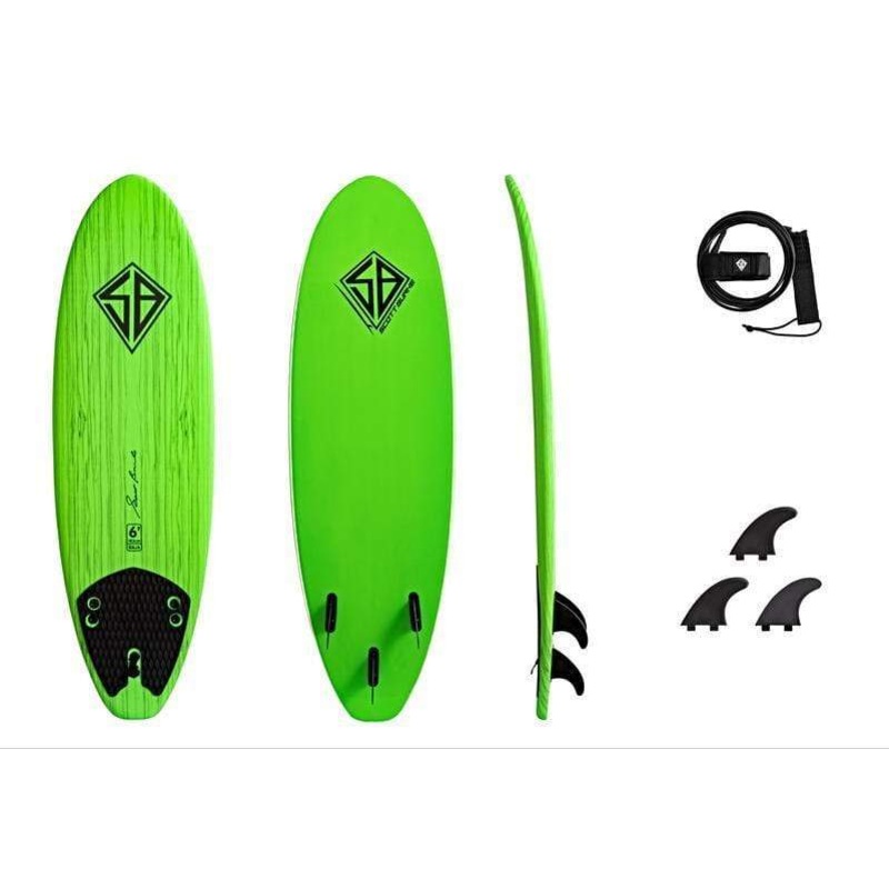 Scott Burke 6' Baja Foam Surfboard