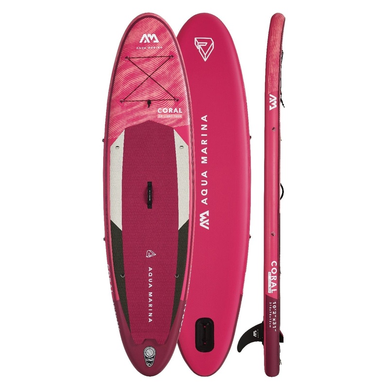 Aqua Marina 102 Coral 2022 Inflatable Paddle Board All-Around Advanced SUP