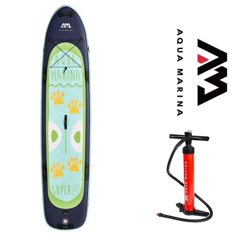 Aqua Marina 12'2" Super Trip 2021 Inflatable Paddle Board Family iSUP