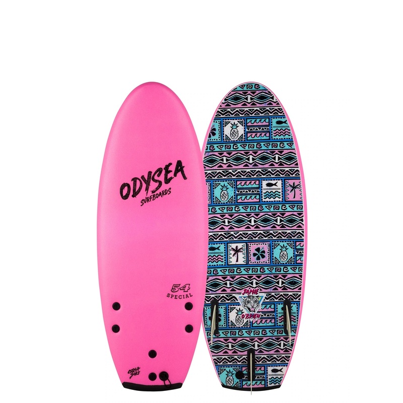 Catch Surf Odysea 54" Special Tri JOB PRO Surfboard - Hot Pink