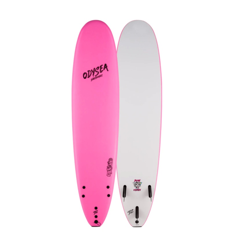 Catch Surf Odysea 8'0 Log Basic Jamie O'Brien Surfboard - Hot Pink