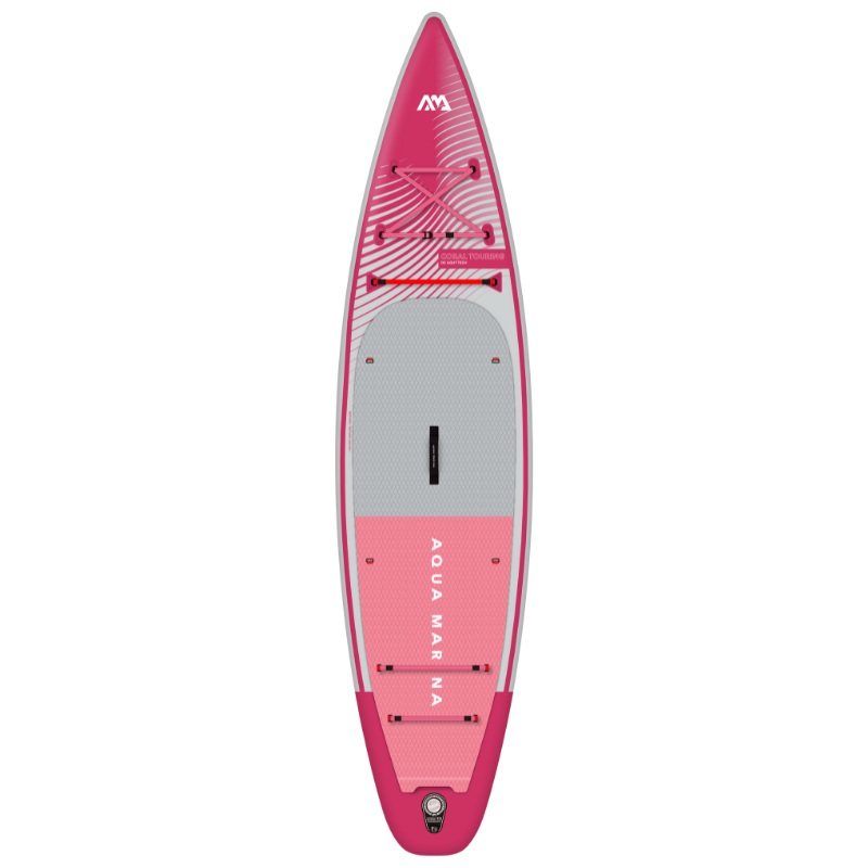 Aqua Marina 116 Coral 2023 Touring Inflatable Paddle Board SUP Raspberry