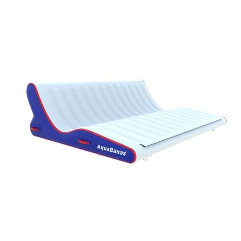 AquaBanas Jumbo Lounger Inflatable Platform