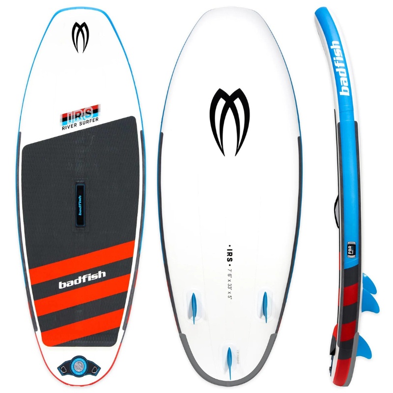 Badfish 76 IRS Wiki Inflatable River Surfer Surfboard