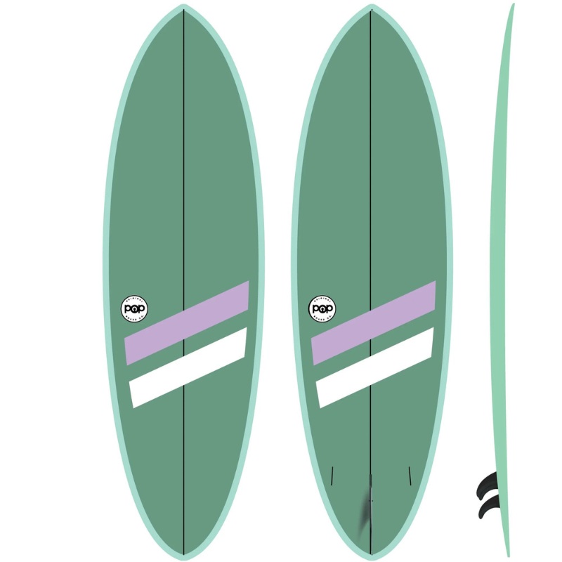 POP Board Co 60" Abracadabra Surfboard