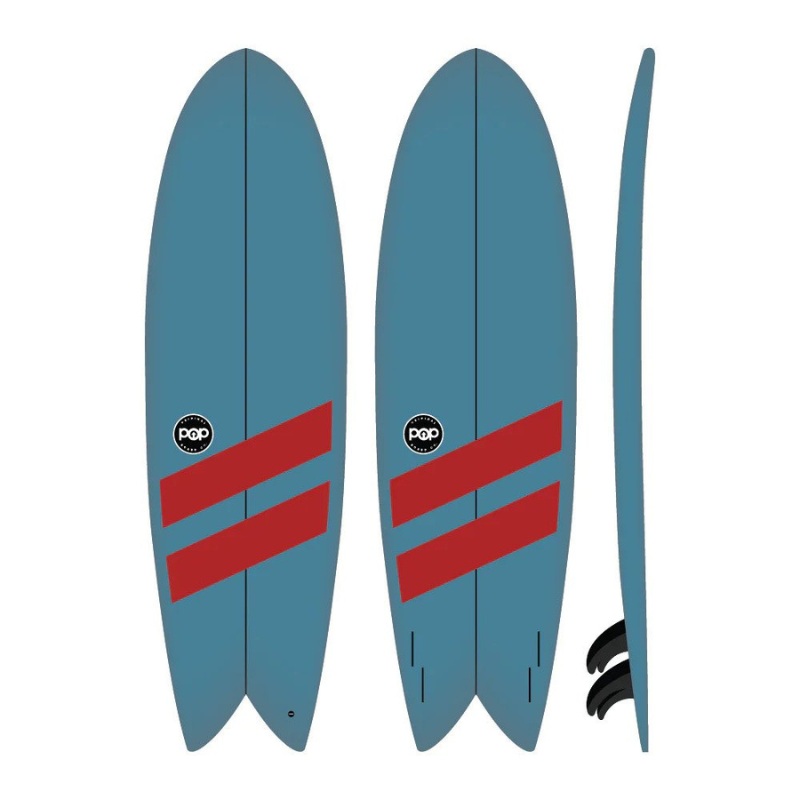 POP Board Co 60" Battle Fish Surfboard