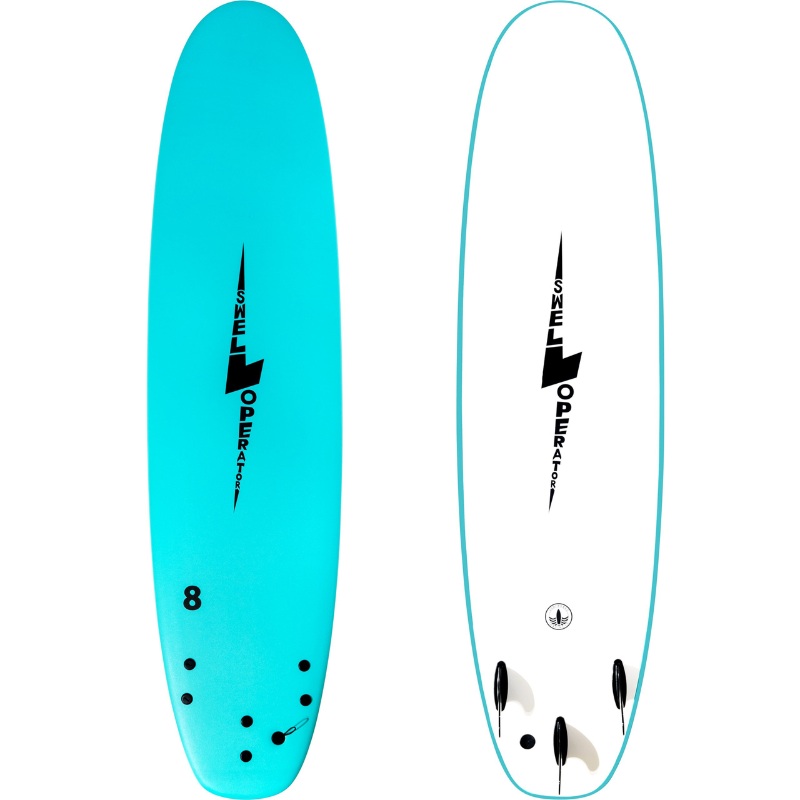 Surfboard Trading Co. 80" Swell Operator Foam Surfboard - Aqua