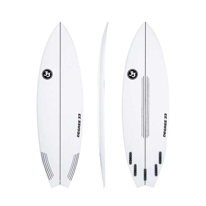 6' Rocket Fish Shortboard Surfboard (Poly)