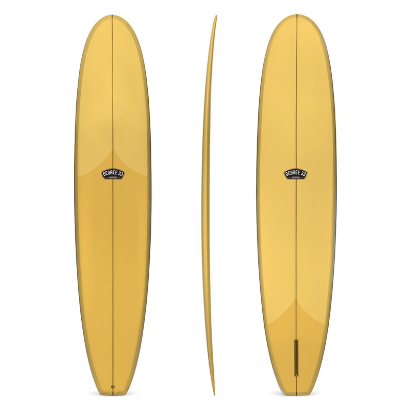 9'4" Classic Longboard Surfboard Mango Resin (Poly)