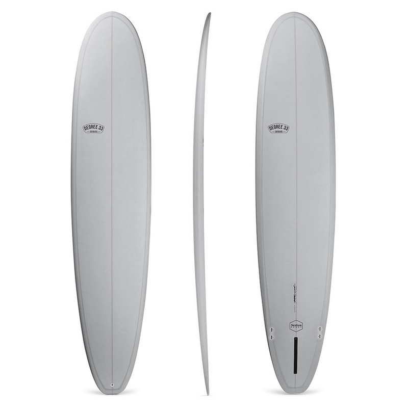 9' Ultimate Longboard Surfboard Gray Resin Tint (NexGen Epoxy)