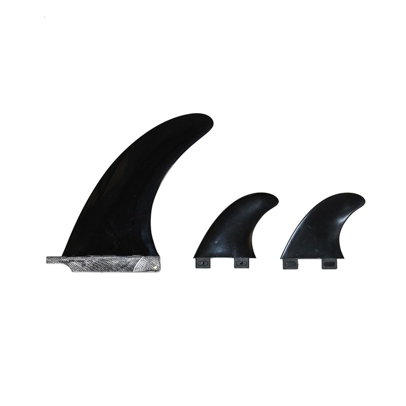 Degree 33 Longboard Nylon Fin Set (8" center and side bites)