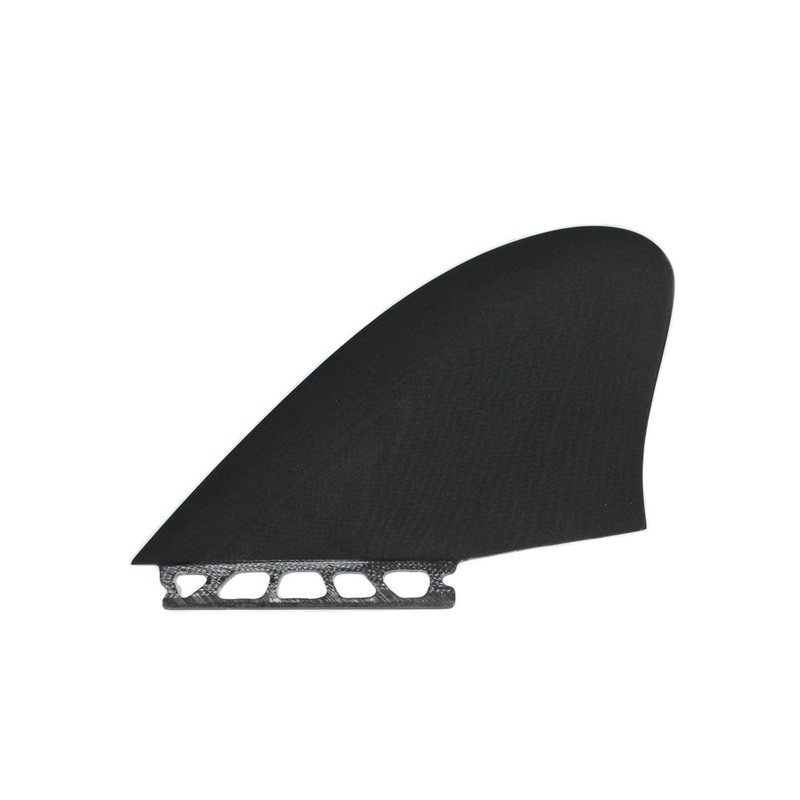 Keel Twin Fin Set (Black Fiberglass)