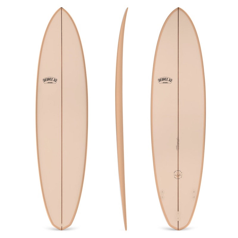 7'10" Over Easy Coral Resin Tint (Poly)