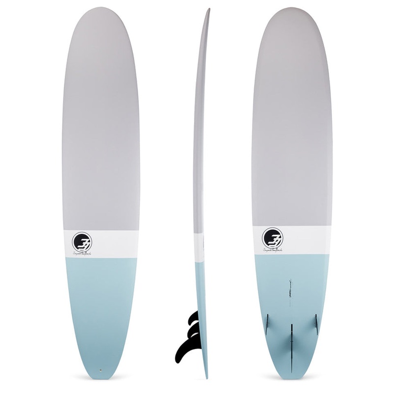8' Ultimate Longboard Surfboard Gray Dip (Epoxy)