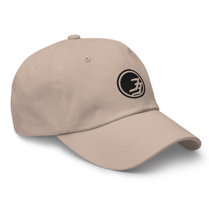 Degree 33 Dad hat (Stone with Black Logo)