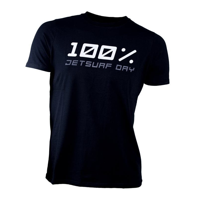 T-shirt 100% JETSURF DAY BLACK