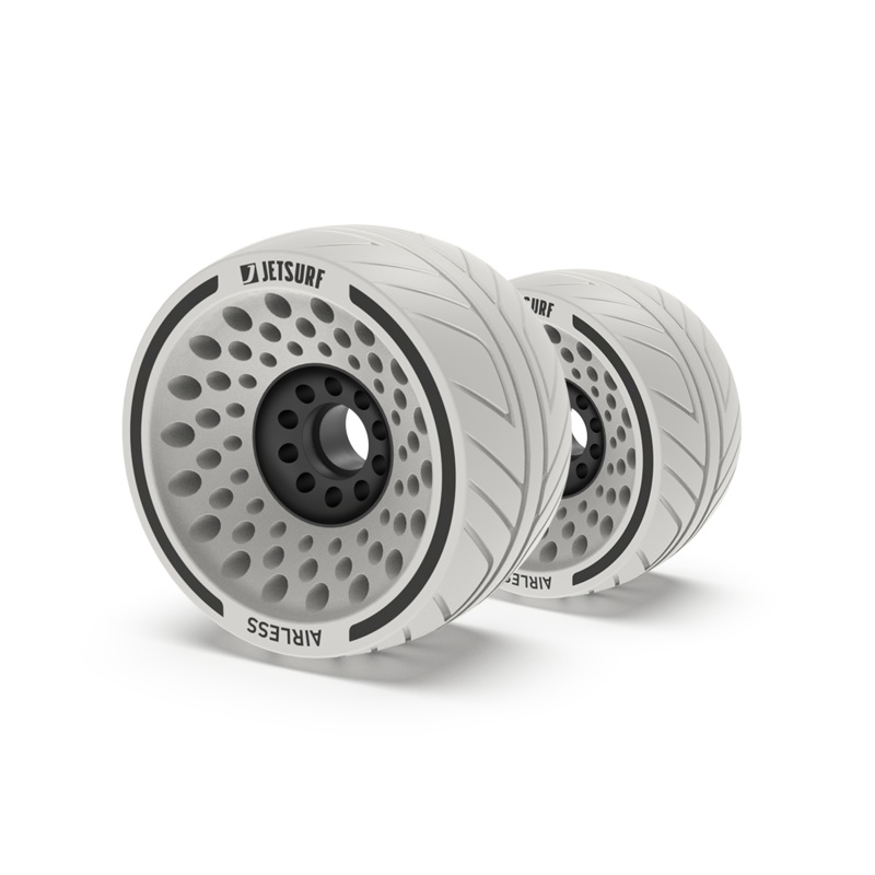 Airless Wheels Set White (4pcs)