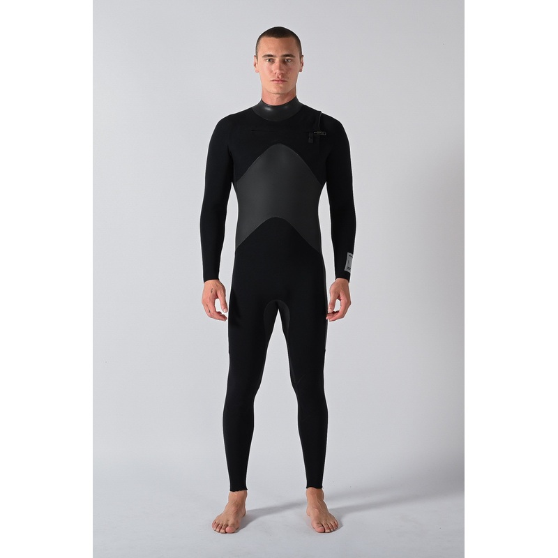 MENS FULLSUIT CHESTZIP 3/2MM