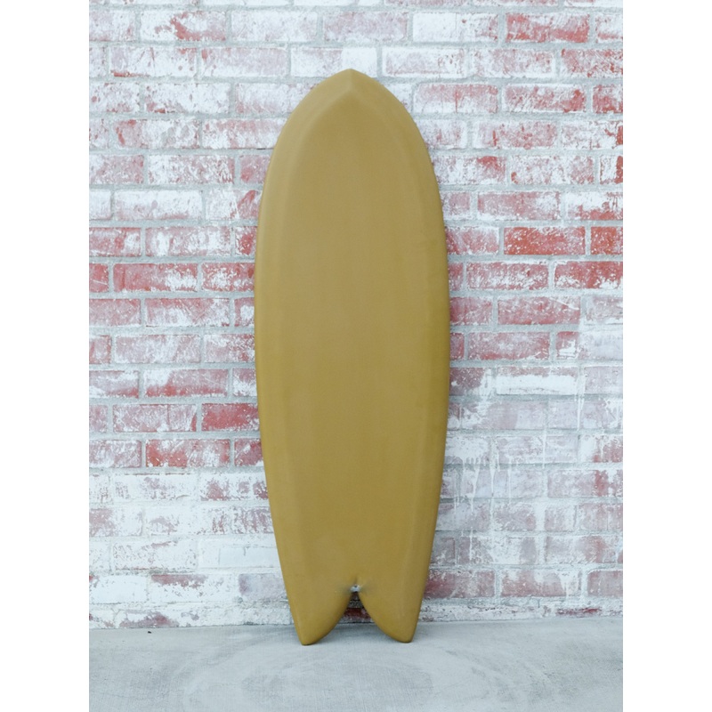 Koz McRae | Glass Onion 5'4" Mustard Green Resin Leash Loop