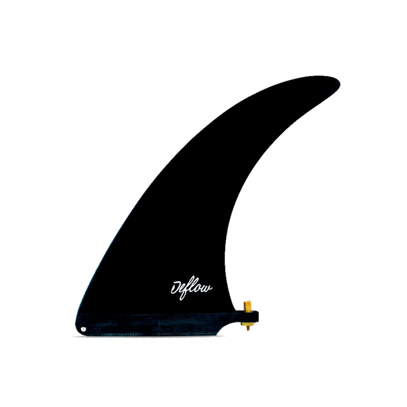 8.5" Routhe Single Fin Black