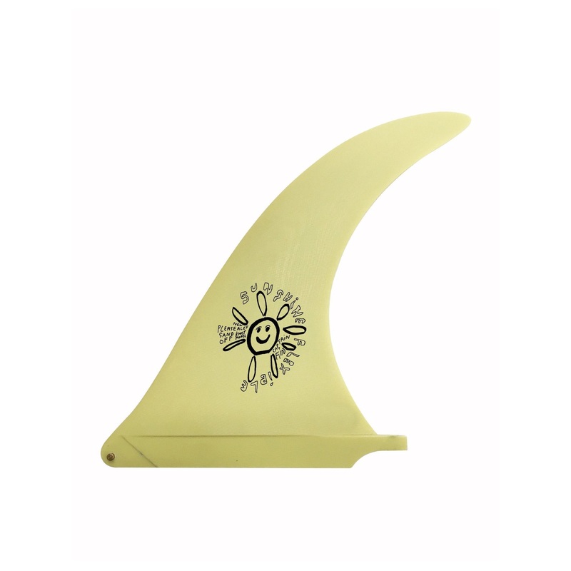 Captain Fin Co. | 10" Alex Knost Sunshine Single Fin Yellow