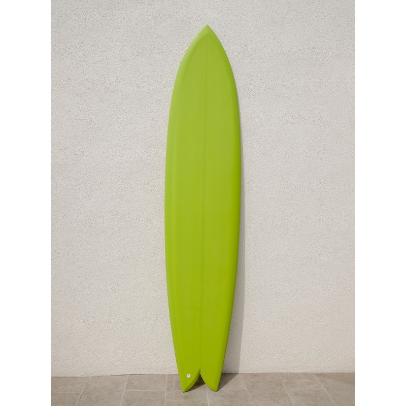 Deepest Reaches | 90 Mega Fish Lime Surfboard