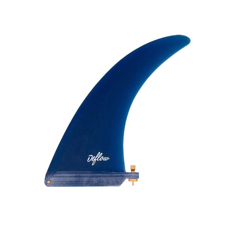 Deflow | 8.5" Midhull Single Fin Blue