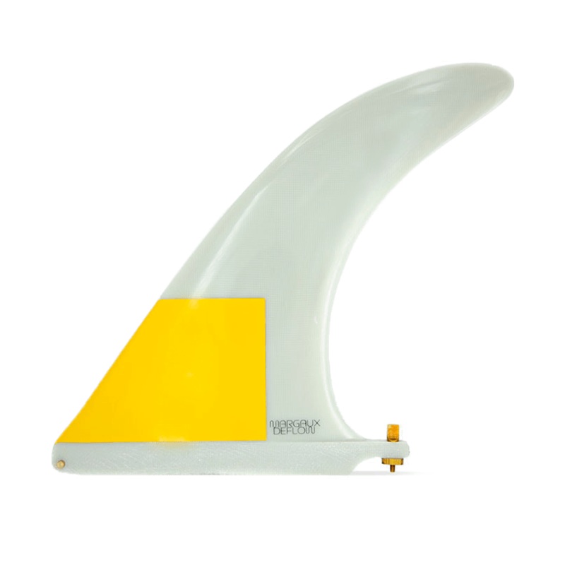 Deflow | 9.8" Margaux Single Fin Bone Yellow
