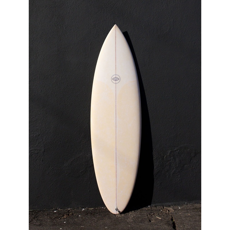 Eye Symmetry | The Bud 6' Cream FCS Surfboard