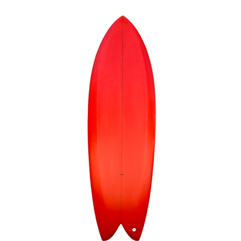 STPNK | Fish 5'6" Pastel Red Surfboard